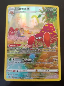 ⭐ Pokemon Parasect Lost Origin Full Art Trainer Gallery TG01 Ultra Rare 1 MT - Image 1
