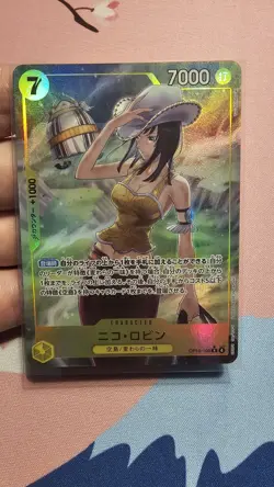 Nico Robin (Alt Art) OP15-109 R Adventure on KAMI's Island ONE PIECE Japanese NM - Image 1