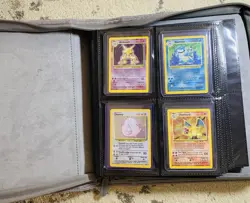 Base Set 102/102 Complete Master Set LP to HP Pokemon Cards Original ~ RARE! - Image 1