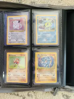 Base Set 102/102 Complete Master Set LP to HP Pokemon Cards Original ~ RARE! - Image 3