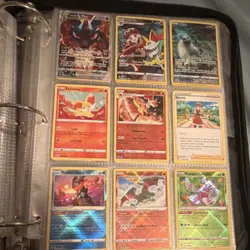 Pokemon TCG Card Lot Binder - Image 1