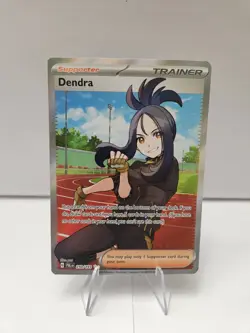 Dendra - 250/193 - Paldea Evolved Ultra Rare Full Art Pokemon Card NM - Image 1