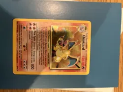 Pokemon TCG Charizard Base Set Holo Unlimited Rare Card 4/102 LP Condition - Image 2