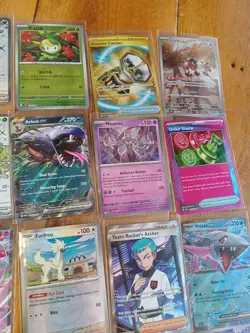 Pokemon Holo Lot 25 Cards Trainer Rika Rare Vstar Lot Holo Full Art Luxray - Image 4