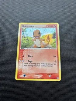 Pokemon Card Fire Red & Leaf Green Holo Charmander 113/112 Secret Rare! TCG - Image 2