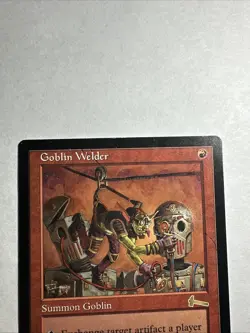 MTG Magic the Gathering Goblin Welder Urza's Legacy Rare Card LP - Image 2