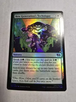 Foil New Generation's Technique U Teenage Mutant Ninja Turtles 126 NM - Image 1