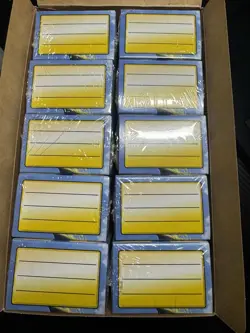 Dragon Shield Standard Dual Matte Yellow & Silver Case Display - 10ct - Image 2