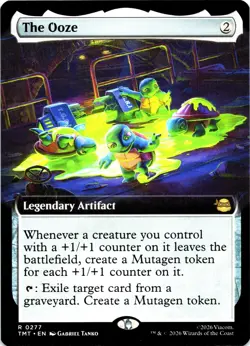 The Ooze (Extended Art) #277 - Rare - Teenage Mutant Ninja Turtles - TMT - Image 1