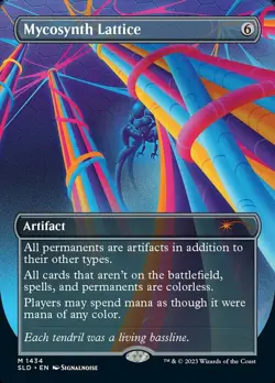 1x Mycosynth Lattice Light Play MTG Magic - Kid Icarus - - Image 1