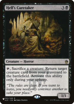 Hell's Caretaker [The List] Near Mint - Image 1