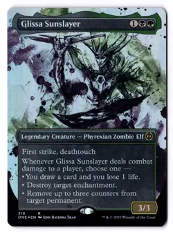 Glissa Sunslayer NM* FOIL SHOWCASE Phyrexia: All Will Be One 318 mtg -UnltdCards - Image 1