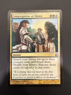 Congregation at Dawn Ravnica: City of Guilds Mtg Magic LP - Image 1