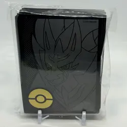 Pokemon TCG UPC Zacian Zamazenta Premium Collection 2x 65 Count Sleeves - Sealed - Image 2