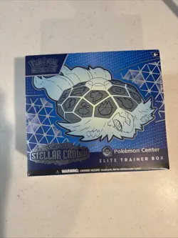 Pokemon TCG: Stellar Crown Pokemon Center Exclusive Elite Trainer Box ETB SEALED - Image 1