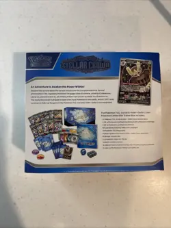 Pokemon TCG: Stellar Crown Pokemon Center Exclusive Elite Trainer Box ETB SEALED - Image 2