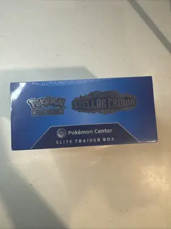 Pokemon TCG: Stellar Crown Pokemon Center Exclusive Elite Trainer Box ETB SEALED - Image 3