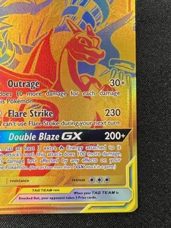 ❤‍🔥 Pokemon Charizard & Reshiram GX SM247 Black Star Promo English NM ✨ - Image 3