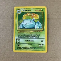 Venusaur Holo 015/102 Base Set Holo Pokemon TCG - Image 2