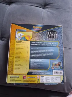 Pokemon TCG Reshiram & Charizard GX League Battle Deck Damaged Box - Image 5