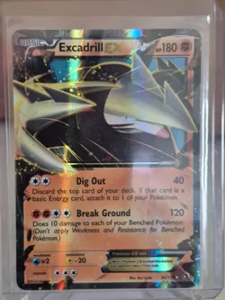 Pokemon TCG Excadrill EX Legendary Treasures 82/113 Ultra Rare NM - Image 1