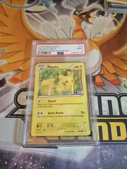 2016 Pokemon XY Pikachu Holo Generations Toys R Us PSA 9 - Image 1