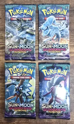 Pokemon Sun & Moon Sealed Booster Pack Lot (48) COMPLETE ART SETS Team Up + More - Image 3