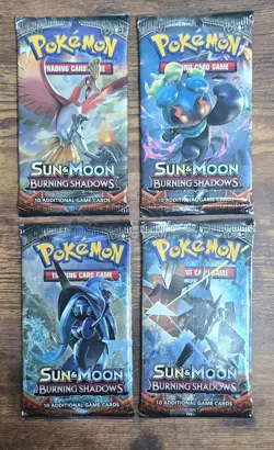 Pokemon Sun & Moon Sealed Booster Pack Lot (48) COMPLETE ART SETS Team Up + More - Image 4