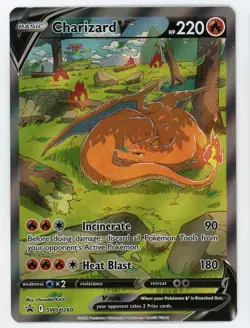 Charizard V - Pokemon 2022 Sword & Sheild Promo #SWSH260 NM-MT - Image 1