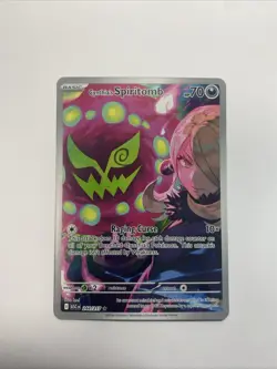 Cynthia's Spiritomb Illustration Rare 244/217 Pokemon Ascended Heroes English IR - Image 1