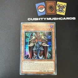 YUGIOH TERRORKING ARCHFIEND SUPER RARE DCR-EN072 25TH ANNIVERSARY - Image 1