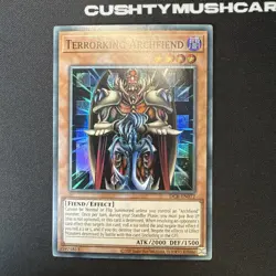 YUGIOH TERRORKING ARCHFIEND SUPER RARE DCR-EN072 25TH ANNIVERSARY - Image 2