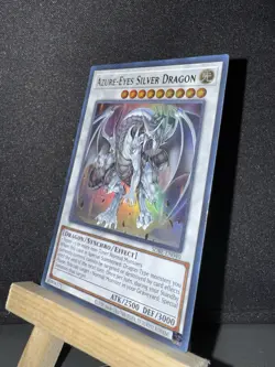 Yu-Gi-Oh! Azure-Eyes Silver Dragon SDBE-EN040 Saga of Blue-Eyes White Dragon - Image 3
