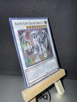 Yu-Gi-Oh! Azure-Eyes Silver Dragon SDBE-EN040 Saga of Blue-Eyes White Dragon - Image 4