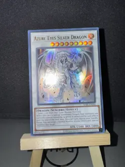 Yu-Gi-Oh! Azure-Eyes Silver Dragon SDBE-EN040 Saga of Blue-Eyes White Dragon - Image 5