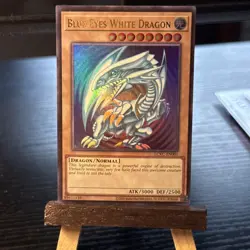 Blue-Eyes White Dragon (Version 2) LCKC-EN001 Legendary Collection Kaiba... - Image 1