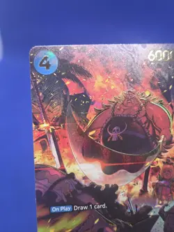 One Piece The Azure Sea’s Seven Edward Weevil EB01-023 SP Alternate Alt Art - Image 3