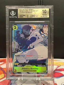 One Piece Jewelry Bonney Illustration Box EX BGS 10 Pristine - Image 2