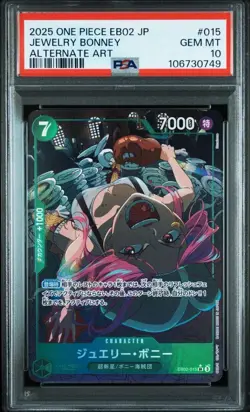 PSA10 Jewelry Bonney SR Parallel EB02-015 - Image 1