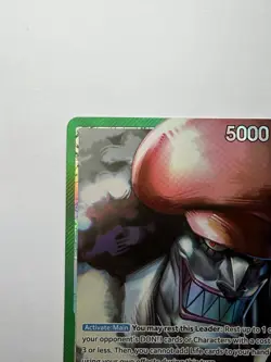 One Piece Hody Jones OP06-020 Leader AA Wings of the Captain Alt Art LP - Image 3