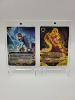 Disney Lorcana Challenge Promo Set Card Rapunzel Cinderella New Near Mint Lille - Image 1