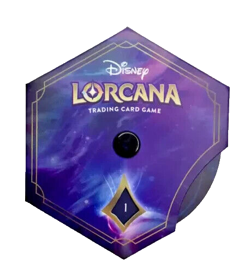 Disney Lorcana Promo Set 1 Season 1 league Lore Tracker Counter Legendenzahler - Image 1
