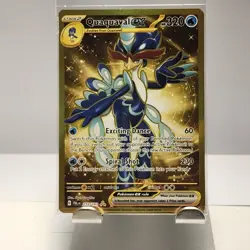Quaquaval EX-PAL: PALDEAN EVOLVE 273/193 Holo Pokemon TCG HYPER RARE CARD NM/M - Image 1