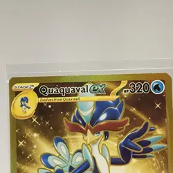 Quaquaval EX-PAL: PALDEAN EVOLVE 273/193 Holo Pokemon TCG HYPER RARE CARD NM/M - Image 5