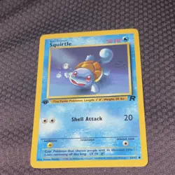 Squirtle 68/82 Team Rocket 1st Edition Regular Pokemon TCG Pokemon Card - Image 1