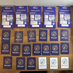 One piece TCG Collection LOT Of Sealed Booster Packs, Sealed promos, And Cards - Image 2