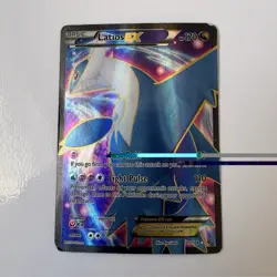 Pokemon Latios EX Ultra Rare Full Art 101/108 Roaring Skies Holo Card English - Image 1