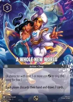 Disney Lorcana Challenge A Whole New World Promo Card 10/C1 EN 1 Non Foil - Image 1