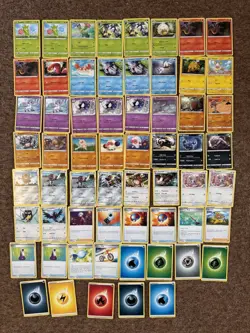 joblot Pokemon TCG - 61 Cards, Sword and Shield Base cards bundle joblot - Image 2