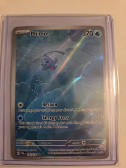 Phione Illustration Twilight Masquerade Pokemon TCG Card 175/167 NM - Image 1